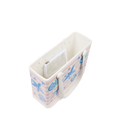 Baby Bogg Bag - Pink Stripes & Blue Shells