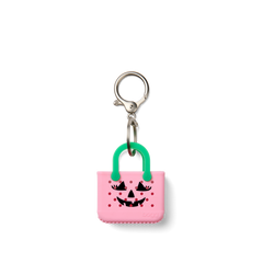 Tiny Tote Keychain - Pink Bogg O' Lantern