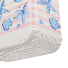 Original Bogg Bag - Pink Stripes & Blue Shells