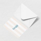 Bogg Stripes Greeting Card