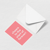 Happy Engagement Greeting Card