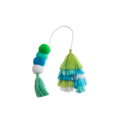 Bogg Bag Bauble - Seaweed Double Tassel