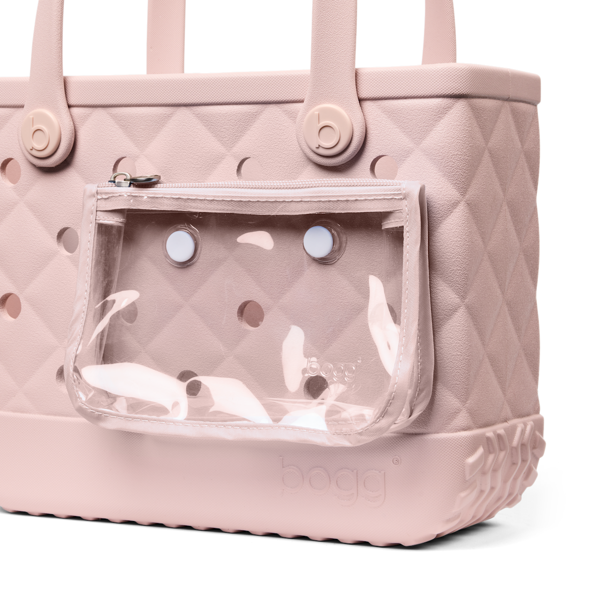 Bitty Bogg Bag - Quilted Rose Petal