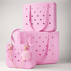 Bogg'd & Charmed  - Pink Pearl Bow