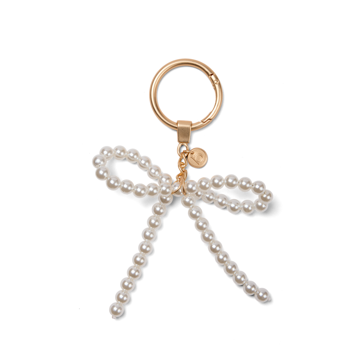 Bogg'd & Charmed  - White Pearl Bow