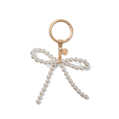 Bogg'd & Charmed  - White Pearl Bow