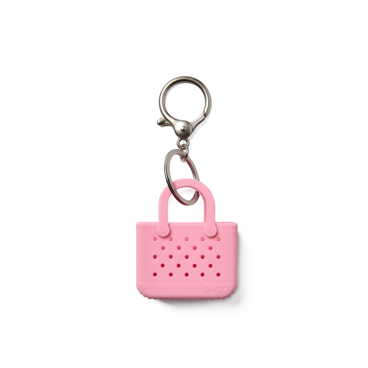 Tiny Tote Keychain - Blowing Pink Bubbles