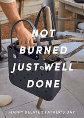 Father's Day Well Done Greeting Card