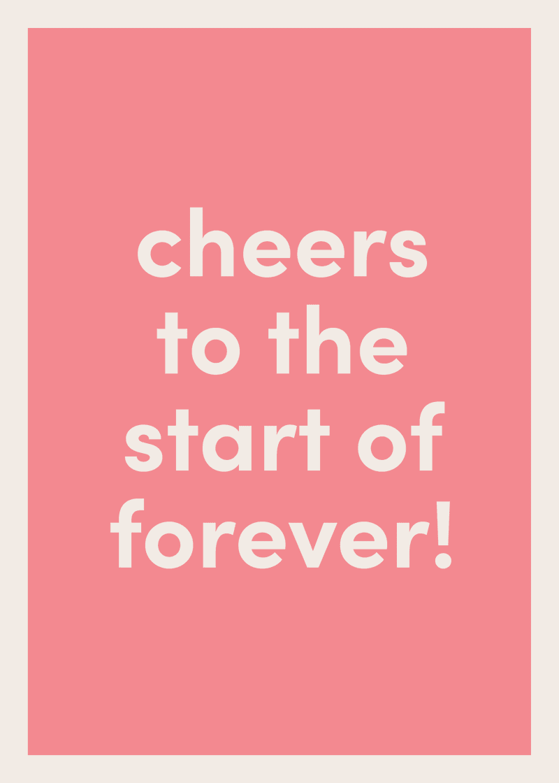 Happy Engagement Greeting Card