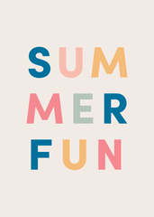 Summer Fun Greeting Card