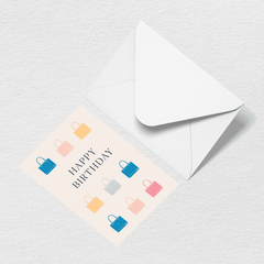 Happy Birthday Totes Greeting Card